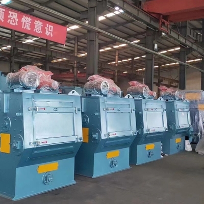 1 Ton Load Capacity Sand Blasted Crawler Shot Blasting Machine for Spring Industry