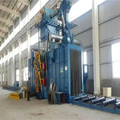 Small Casts No Problem Get the Q327 Auto Rust Cleaning Crawler Shot Blasting Machine