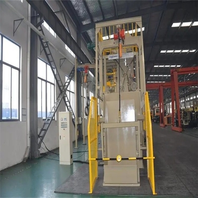 Small Casts No Problem Get the Q327 Auto Rust Cleaning Crawler Shot Blasting Machine