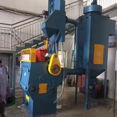 Crawler Shot Blasting Machine for Sand Cleaning and Rust Removal 1 Tons Capacity