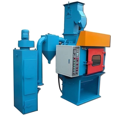 Crawler Abrator Rubber Tumble Belt Type Shot Blasting Cleaning Machine for Iron Castings