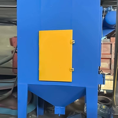 Crawler Abrator Merging Into Production Line for Rubber Tracked Shot Blasting Machine