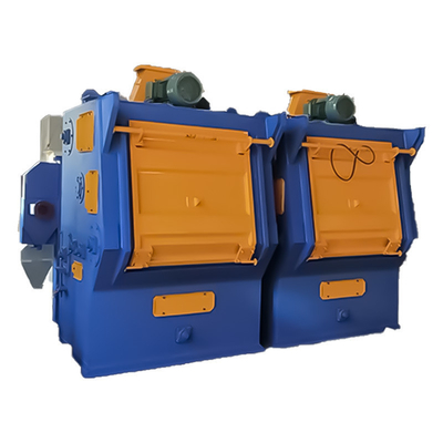 Crawler Abrator Merging Into Production Line for Rubber Tracked Shot Blasting Machine