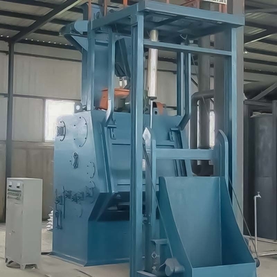 26 Total Power Pumingwei Cleaning Small Parts Tracked Shot Blasting Machine Customization