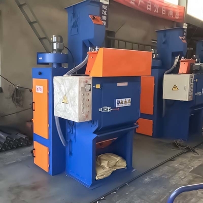 Customized Pumingwei Belt Conveyor Type Shot Blasting Machine for Springs Total Power 26
