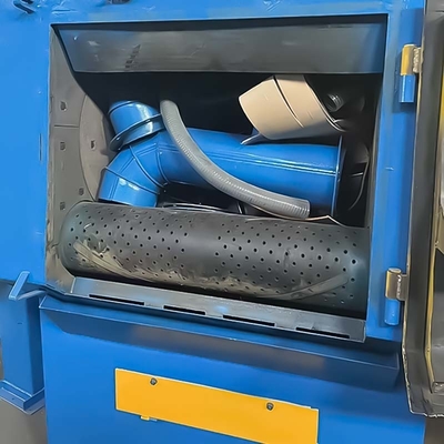 Customized Pumingwei Belt Conveyor Type Shot Blasting Machine for Springs Total Power 26