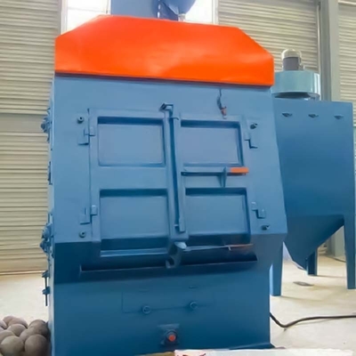 Customized Pumingwei Belt Conveyor Type Shot Blasting Machine for Springs Total Power 26