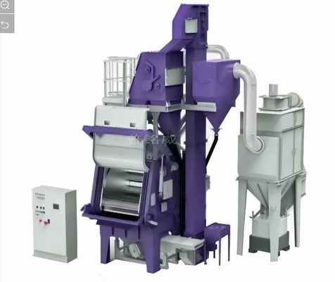 Rotary Abrator Tumble Rubber Belt Shot Blasting Machine for Metal Surface Treatment