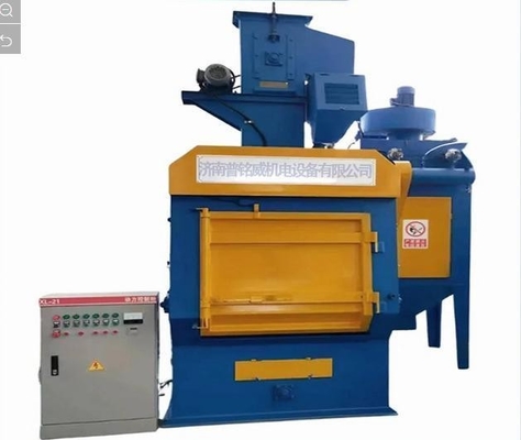Rotary Abrator Tumble Rubber Belt Shot Blasting Machine for Metal Surface Treatment