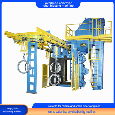 Multiple Hooks Catenary-Through Abrator Shot Blasting Machine for Mill Scale Removal