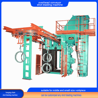 Multiple Hooks Catenary-Through Abrator Shot Blasting Machine for Mill Scale Removal
