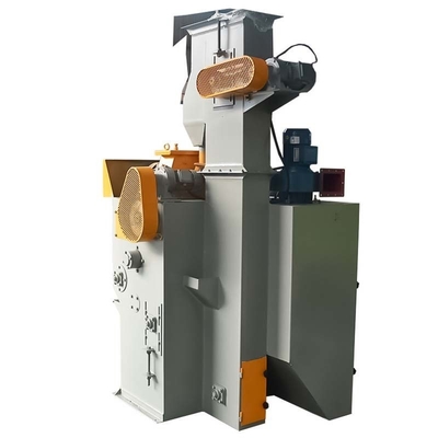 Dustless Steel Vertical Shot Blasting Machine with Rubber Crawler Type Automation