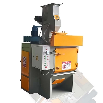 Dustless Steel Vertical Shot Blasting Machine with Rubber Crawler Type Automation