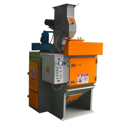 Dustless Steel Vertical Shot Blasting Machine with Rubber Crawler Type Automation