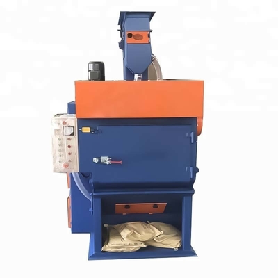 Dustless Steel Vertical Shot Blasting Machine with Rubber Crawler Type Automation