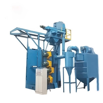Tracked Type Shot Blasting Machine with Automatic Loading and Unloading System Design