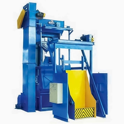 Crawler Shot Blasting Machine with Loading and Unloading Line 25kg Max Single Weight