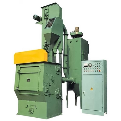 Multi-Function Rubber Tumble Belt Shot Blasting Machine for Yellow and Blue Materials