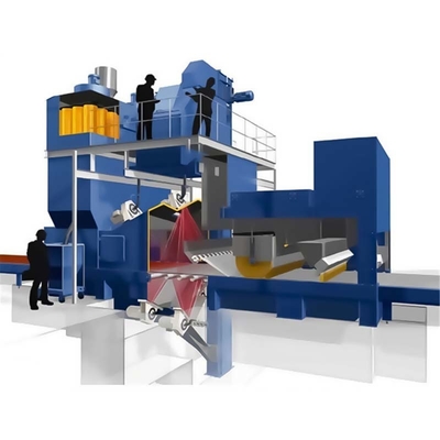 Small Tumble Belt Shot Blasting Machine for Custom Any Size Automatic and Electric