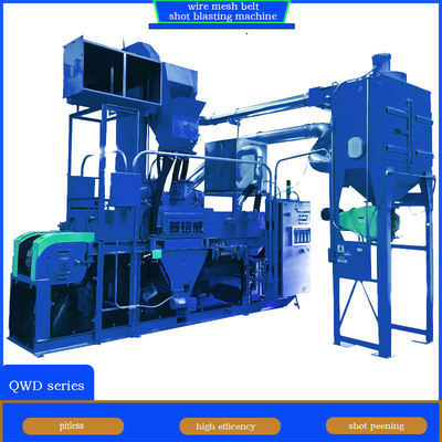 Automatic Wire Mesh Belt Conveyor Shot Blasting Machine for Deburring and Deflashing
