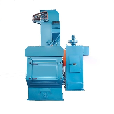 Q324 Tumble Rubber Belt Type Shot Blasting Machine with Automation and Total Power 26