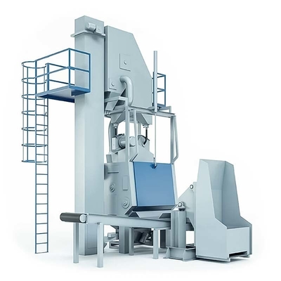 Custom Self Developed Tumble Belt Shot Blasting Machine for Castings Easy to Operate