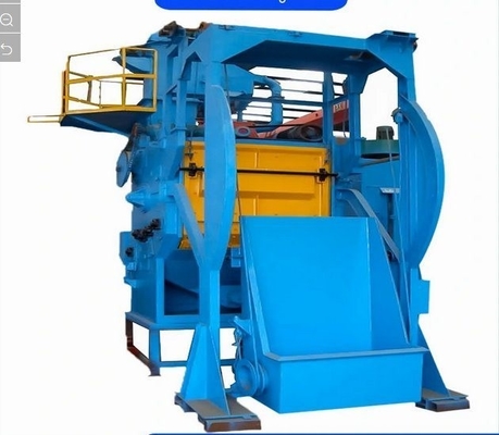 Tracked Rubber Shot Blasting Machine for Cleaning Castings in Critical Applications