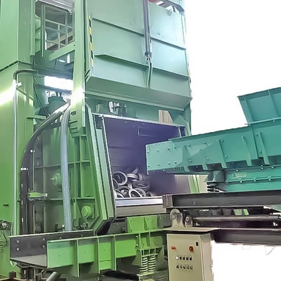 Advanced Rubber Tumble Belt Shot Blasting Machine with Automatic Loading and Unloading