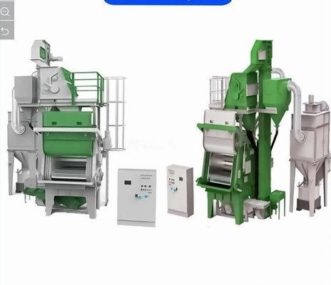 One Years After-sales Service Electric Tumble Shot Blasting Machine with Rubber Belt