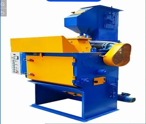 One Years After-sales Service Electric Tumble Shot Blasting Machine with Rubber Belt
