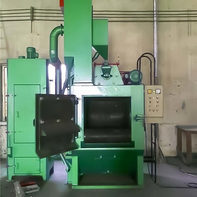 Rubber Tracked Shot Blasting Machine For Cleaning Workpiece Surface Customized Design