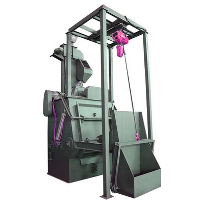 Customized Tracked Type Shot Blasting Machine with Automated Loading Device 2.0-2.8t/H