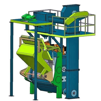 Heavy Duty Applications Tumble Belt Shot Blasting Machine with The Rugged Design