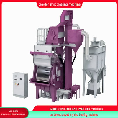 Customized Q32 Series Pumingwei Tumble Belt Shot Blasting Machine with Be Separator