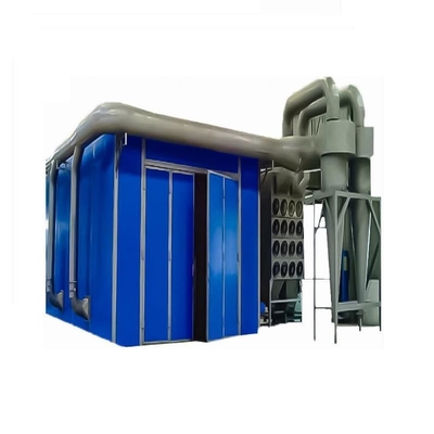 Customized High Cleanliness Recycling Sand Blasting Room for All Kinds of Castings