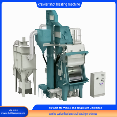 Non-Fragile Parts Tumble Rubber Belt Shot Blasting Machine for Heavy-Duty Applications