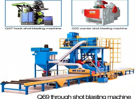 Customized High Cleanliness Recycling Sand Blasting Room for All Kinds of Castings