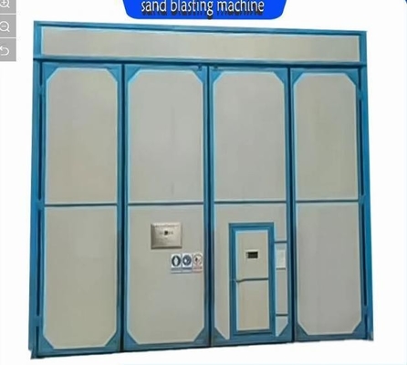 Fuel Electric Sandblasting in Special Booth with Non-Chemical Stripping Alternative