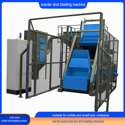 Tumble Shot Blasting Machine with Safety Interlocks Customized