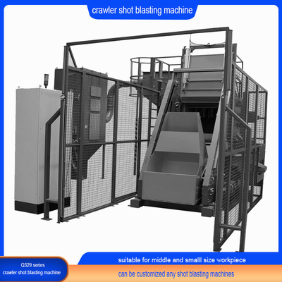 Tumble Shot Blasting Machine with Safety Interlocks Customized