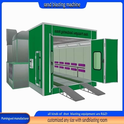 Sandblasting Room for Removing Mill Scale on Surface One Year After-sales Service