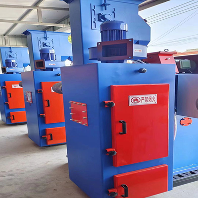Customization Q329 Auto Rust Cleaning Crawler Tumble Rubble Belt Shot Blasting Machine