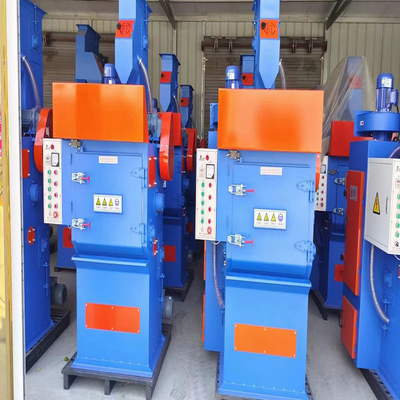 Customization Q329 Auto Rust Cleaning Crawler Tumble Rubble Belt Shot Blasting Machine