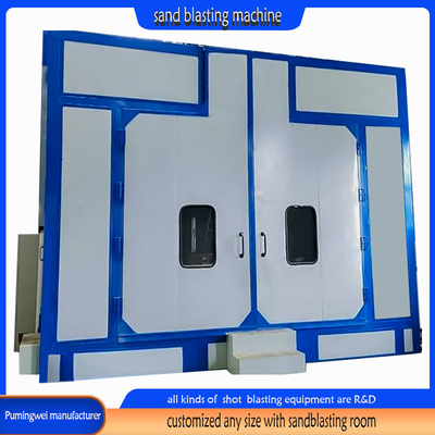 Customization High Pressure Sandblasting Room for Small and Medium-Sized Businesses