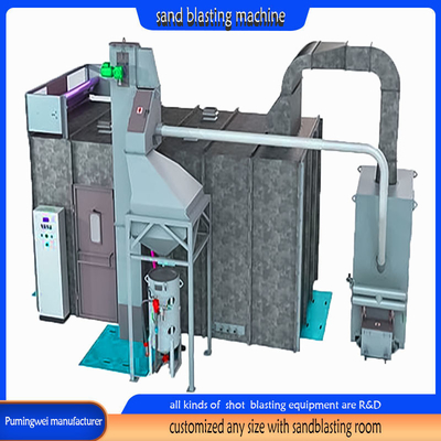Customization High Pressure Sandblasting Room for Small and Medium-Sized Businesses