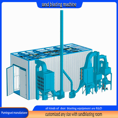 Customization High Pressure Sandblasting Room for Small and Medium-Sized Businesses
