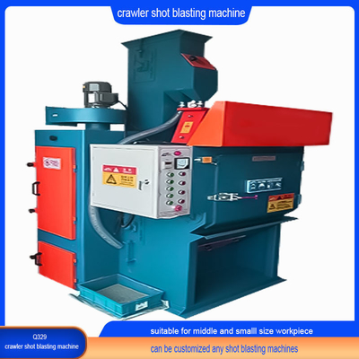 2.0-2.8t/H Production Rate Rubber Crawler Type Shot Blasting Machine for Small Castings