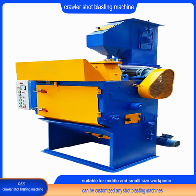Customized High Cleanliness Crawler Belt Shot Blasting Cleaning Machine for Spring Parts