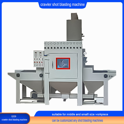 Customized Mutliple Colors Crawler Type Shot Blasting Machine Q329 Advanced Technology