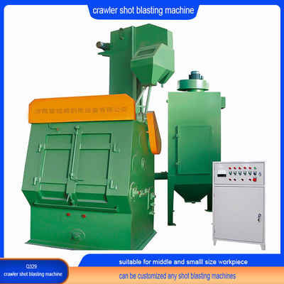 Customized Mutliple Colors Crawler Type Shot Blasting Machine Q329 Advanced Technology